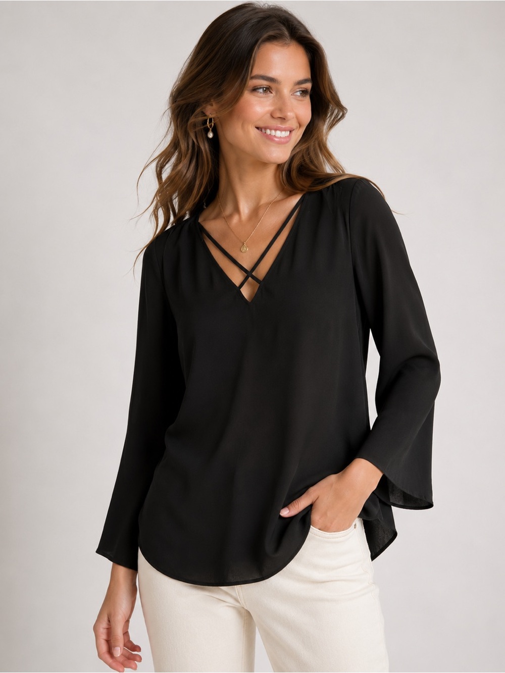 🎉5 for $45🎉 NWT Express top blouse shirt size XS